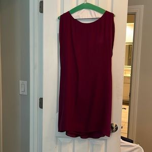 Cute little burgundy cocktail dress